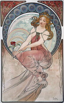 Obraz na płótnie Painting - by Mucha, 1898.