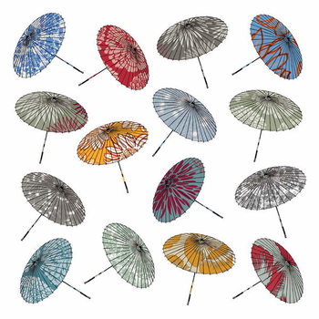 Obraz na płótnie Parasols, 2012