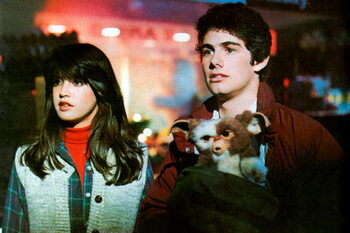 Obraz na płótnie Phoebe Cates and Zach Galligan