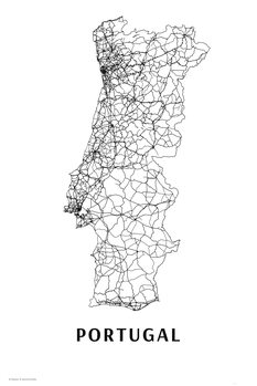 Obraz na płótnie Portugal black & white