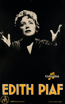 Obraz na płótnie Poster depicting 'Edith Piaf', c.1920
