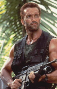 Obraz na płótnie Predator Directed By John Mctiernan, 1987