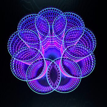 Obraz na płótnie Radial Glass Structure,  c.2015-2025