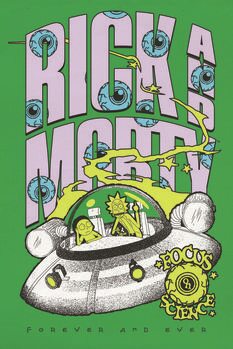 Obraz na płótnie Rick And Morty - Spaceship