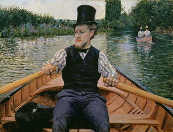 Obraz na płótnie Rower in a Top Hat, c.1877-78
