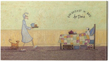 Obraz na płótnie Sam Toft - Breakfast in bed for Doris