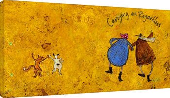 Sam Toft - Carrying on regardless II Obraz na płótnie