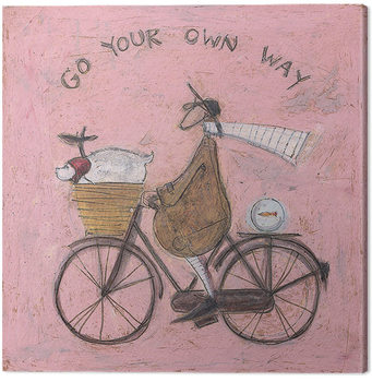 Sam Toft - Go Your Own Way Obraz na płótnie