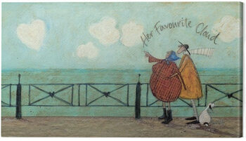Obraz na płótnie Sam Toft - Her favourite cloud II