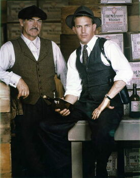 Obraz na płótnie Sean Connery, Kevin Costner, The Untouchables 1987