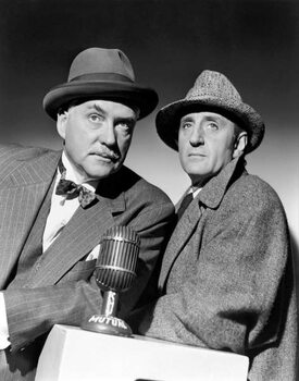 Obraz na płótnie SHERLOCK HOLMES Nigel Bruce and Basil Rathbone