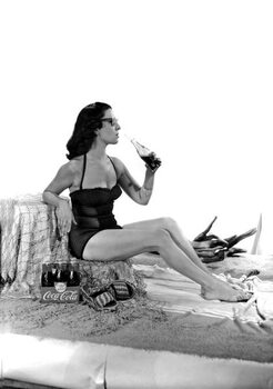 Obraz na płótnie Shooting for Coca Cola