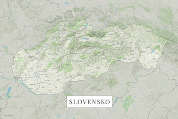 Obraz na płótnie Slovensko color