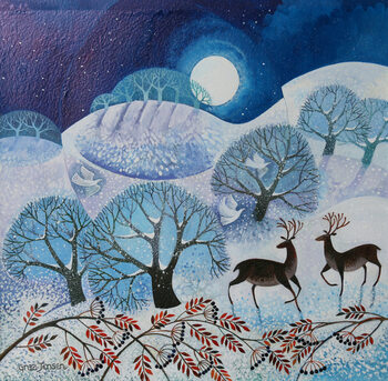 Obraz na płótnie Snowy Land, 2017