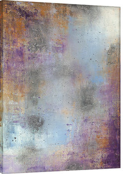 Soozy Barker - Waterlily Silver Obraz na płótnie