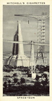 Obraz na płótnie Space-Gun