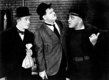 Obraz na płótnie Stan Laurel And Oliver Hardy