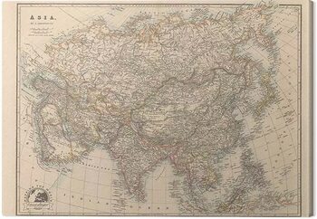 Obraz na płótnie Stanfords - Folio Asia Map