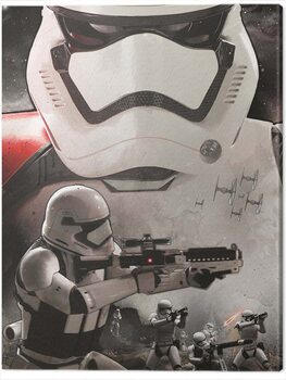 Obraz na płótnie Star Wars Episode VII - Stormtrooper Art