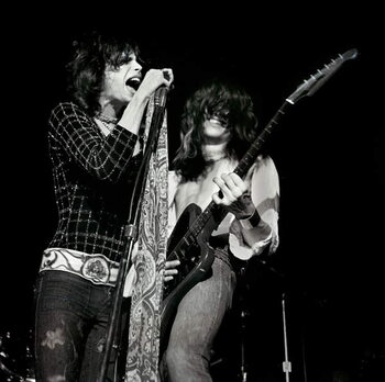 Obraz na płótnie Steven Tyler and Joe Perry