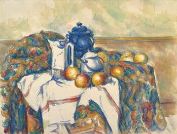 Obraz na płótnie Still Life with Blue Pot