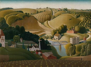 Obraz na płótnie Stone City, Iowa, 1930