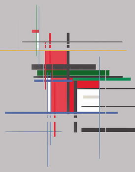 Obraz na płótnie structure,2016,