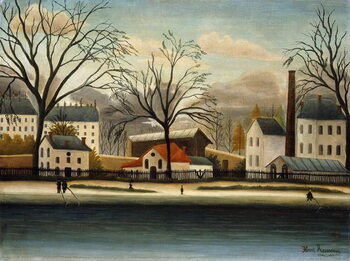 Obraz na płótnie Suburbs; Banlieue, c.1896