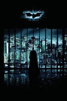Obraz na płótnie The Dark Knight Trilogy - Night City