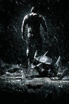 Obraz na płótnie The Dark Knight Trilogy - Rain
