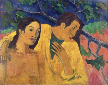 Obraz na płótnie The Flight or Tahitian Idyll, 1902