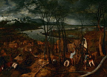 Obraz na płótnie The Gloomy Day (early Spring), 1565
