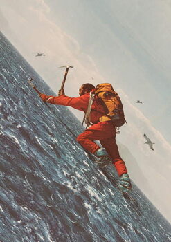 Obraz na płótnie The Mountaineer, 2021