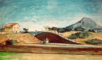Obraz na płótnie The Railway Cutting, c.1870