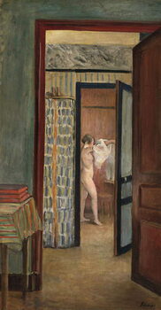 Obraz na płótnie The Toilet (Nude dressing herself)