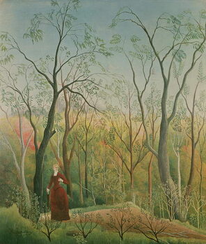 Obraz na płótnie The Walk in the Forest, 1886-90
