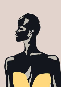 Obraz na płótnie The Yellow Dress, 2016,