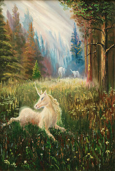 Obraz na płótnie unicorn