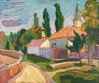 Obraz na płótnie Village Mood, 2008