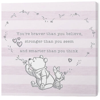 Obraz na płótnie Winnie the Pooh - Believe