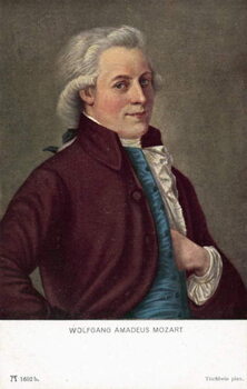 Obraz na płótnie Wolfgang Amadeus Mozart