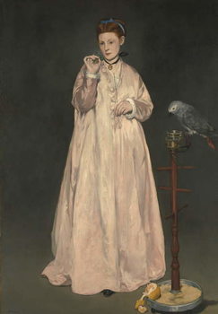 Obraz na płótnie Young lady in 1866