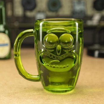 Pohár Rick & Morty - Pickle Rick