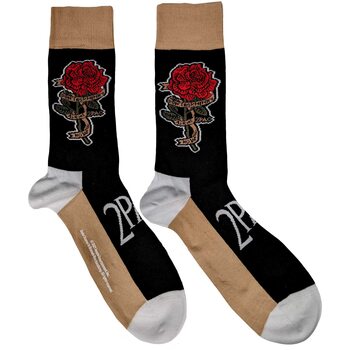 Ponožky Blue - Tupac - Rose