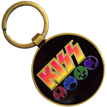 Portachiavi KISS - Army/Logo & Icons Double-Sided