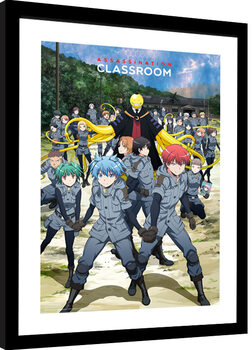 Inramad poster Assassination Classroom - 3-E Class