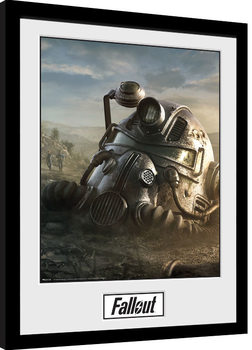 Inramad poster Fallout 76 - Mask