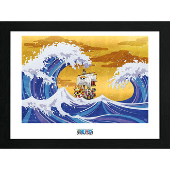 Inramad poster One Piece - Thousand Sunny