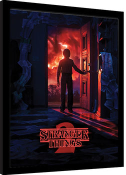 Stranger Things - Doorway Inramad poster