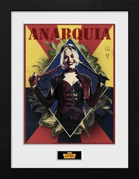Inramad poster Suicide Squad - Harley Quinn